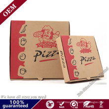 Customized Disposabe Standard Corrugated Pizza Box Take out Food Box